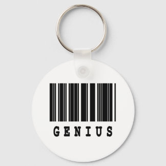 genius barcode design key ring