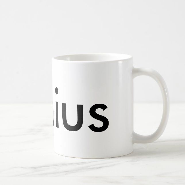 Genius Coffee Mug (Right)