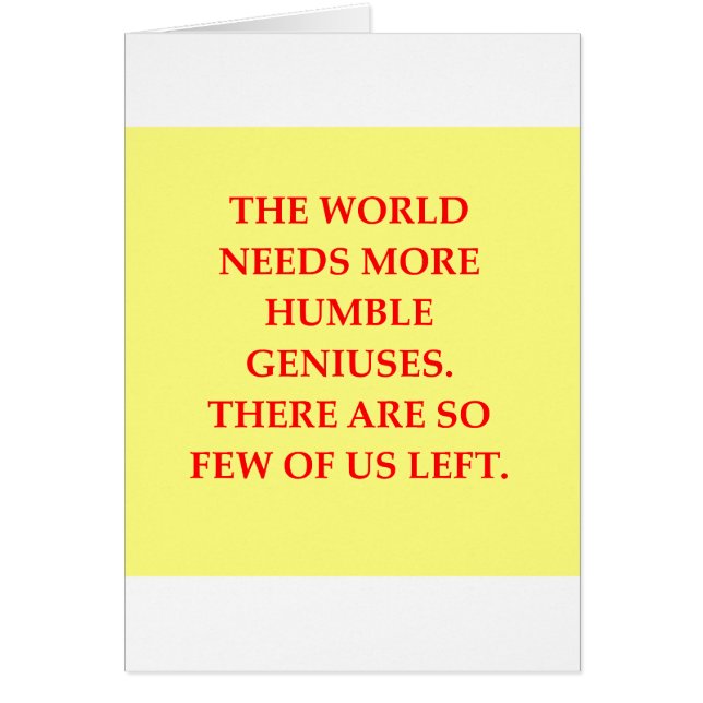 genius joke (Front)