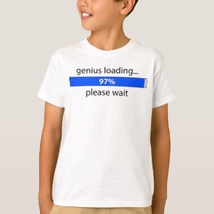 Genius Loading Kids Ringer T T-Shirt