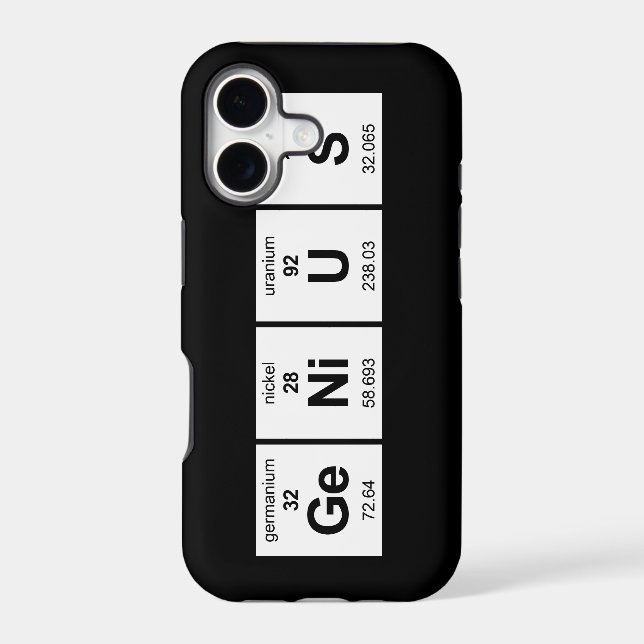 GeNiUS Periodic Table (Back)