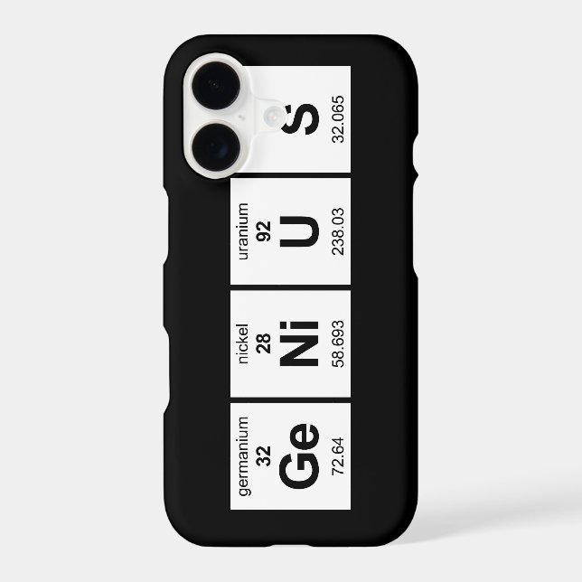 GeNiUS Periodic Table (Back)