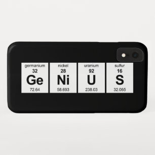GeNiUS Periodic Table Case-Mate iPhone Case