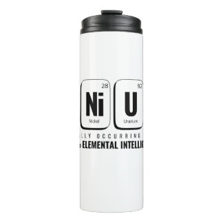 GENiUS Periodic Table - Funny Science Design Thermal Tumbler