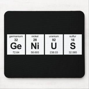 GeNiUS Periodic Table Mouse Pad