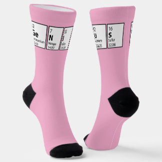 Genius Science Nerd Socks