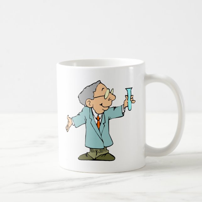 Genius Scientist Experiment Success Coffee Mug (Right)