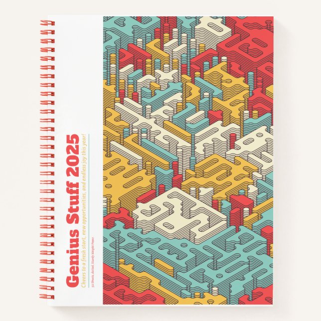 Genius Stuff 2025! Notebook (Front)