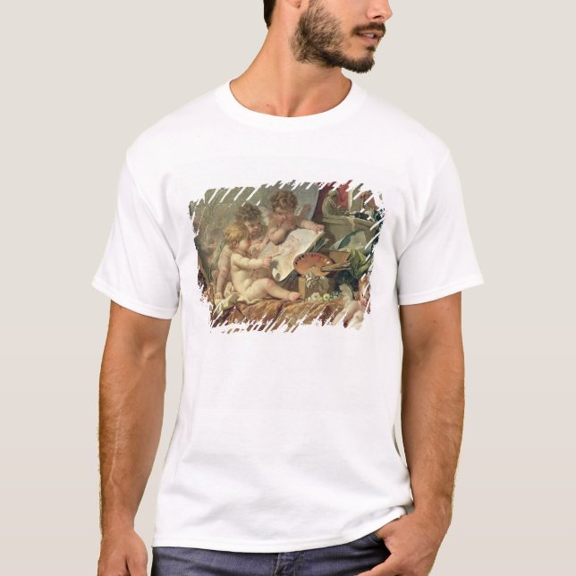 Genius Teaching the Arts, 1761 T-Shirt (Front)