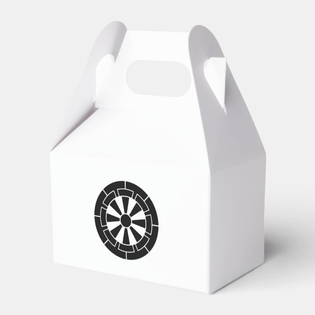 Genji cart favour box (Back Side)
