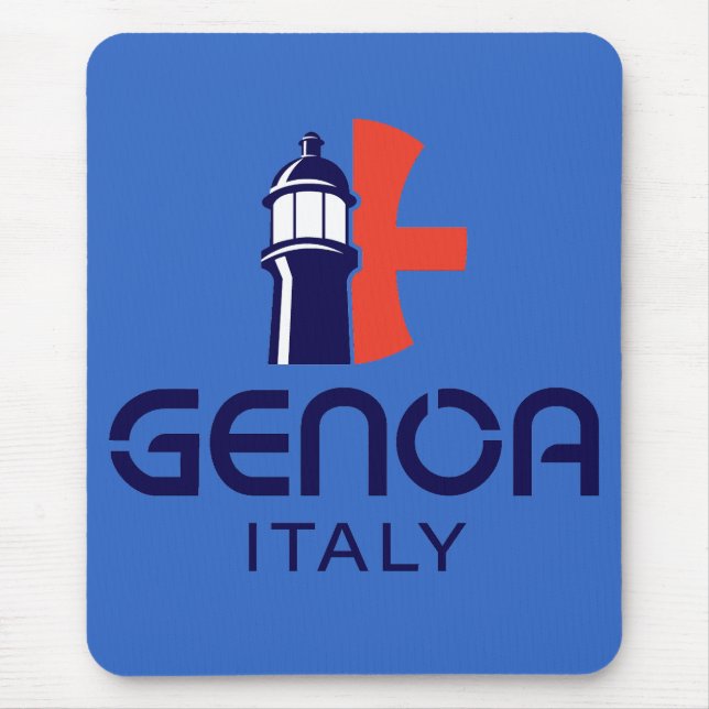 Genoa Italy Europe Mouse Pad (Front)