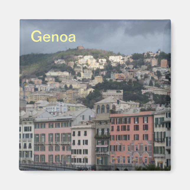 Genoa Italy magnet (Front)