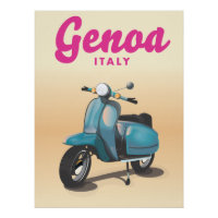 Genoa Italy scooter