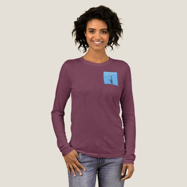 GENOPACE The book Tri-Blend Shirt (Full Front)
