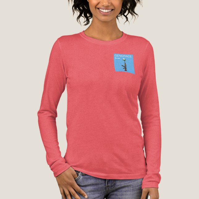 GENOPACE The book Tri-Blend Shirt (Front)
