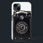Genos Rapid Vintage Camera iPhone 13 Case<br><div class="desc">Enjoy this Genos Rapid phone cover that keeps the nostaliga of this vintage camera alive. Introducing VintageCamCovers, the perfect accessory for the nostalgic photographer! Our phone covers are designed for those who love vintage cameras and appreciate the beauty and craftsmanship of iconic film cameras. Each cover is printed with vibrant...</div>