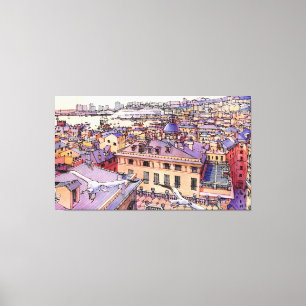 Genova Canvas Print