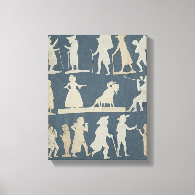 Genre Scene Canvas Print (Front)