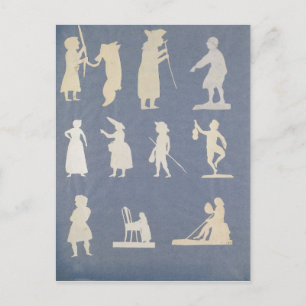 Genre Scene Postcard