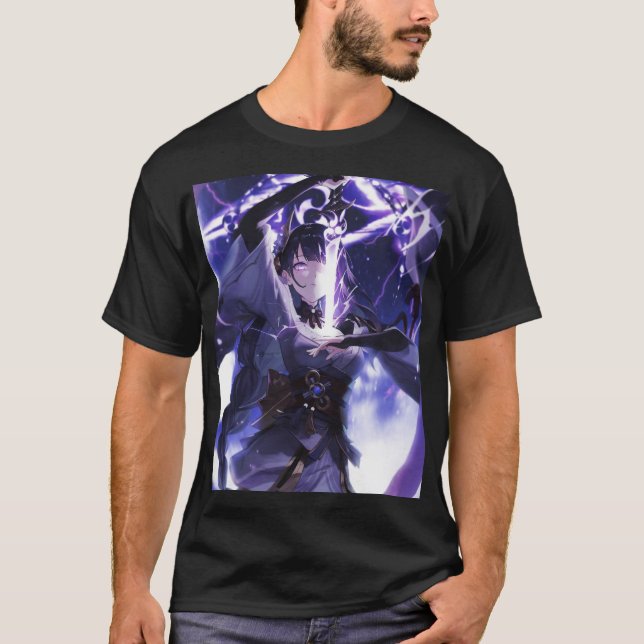 Genshin impact Baal #1 T-Shirt (Front)