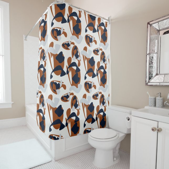 Genta II B Shower Curtain (In Situ)