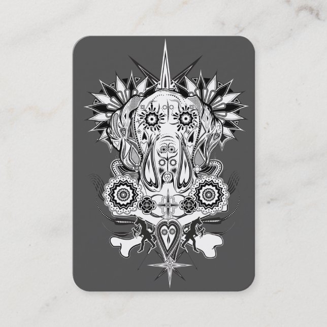 Gentel Great Dane Business Card (Front)