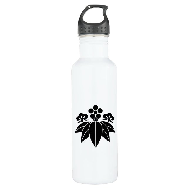 Gentian-style pine bamboo ume 710 ml water bottle (Front)