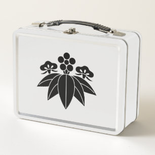 Gentian-style pine bamboo ume metal lunch box