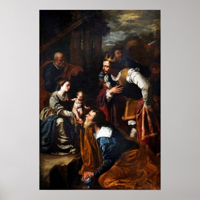 Gentileschi - Adoration Of The Magi Poster (Front)
