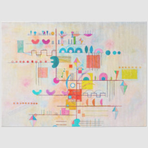 Gentle Accent, Wassily Kandinsky Tissue Paper