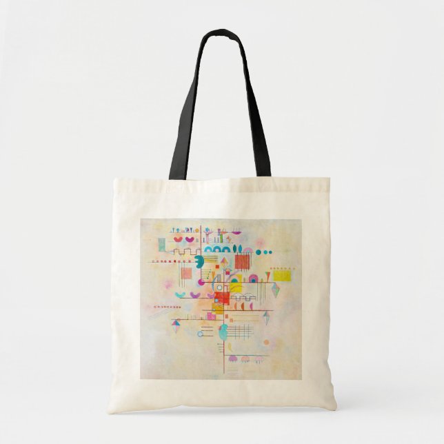 Gentle Accent, Wassily Kandinsky Tote Bag (Front)