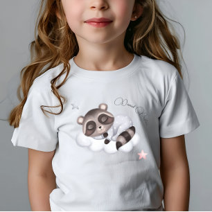 Gentle Baby Boy Racoon Animal T-Shirt