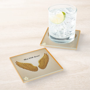 "Gentle Breeze" Glass Coaster