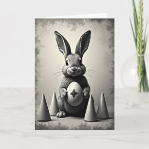 Gentle Bunny Friend Greeting Card