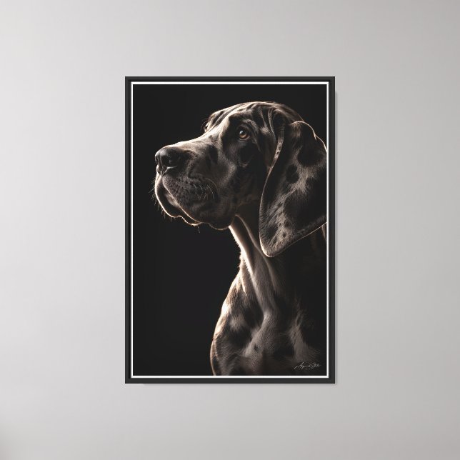 Gentle Colossus Canvas Print (Front)