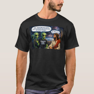 Gentle Cosmic Roast — Compassion Is Not Lunacy T-Shirt