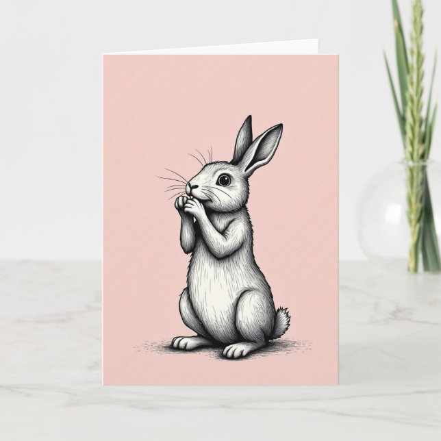 Gentle Creature Greeting Card (Front)