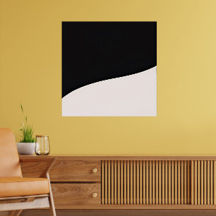 Gentle Curvature - Minimalist Arc Art Print