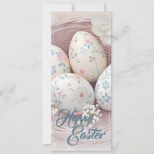 Gentle Easter Joy with Floral Motif