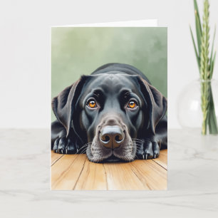Gentle Fathers Day Canine Card