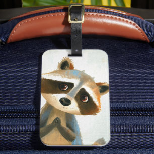 Gentle Forest Friend Luggage Tag