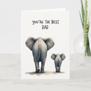 Gentle Giant Fathers Day Card
