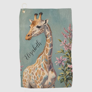 Gentle Giant Personalized Golf Towel