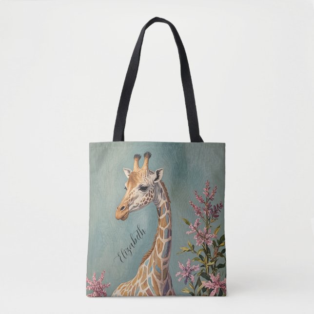 Gentle Giant Personalized  Tote Bag (Front)