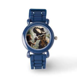 Gentle Giant: The Friendly T-Rex Who Loves a Pat Watch
