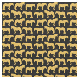 Gentle Giants (customisable horse colour) Fabric