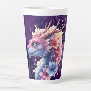 Gentle Guardian Dragon.  Latte Mug