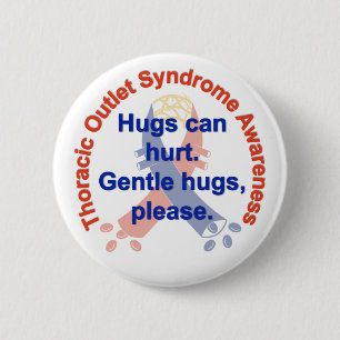 Gentle Hugs TOS Awareness Pin