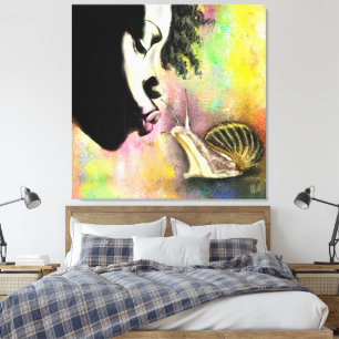 Gentle Kiss Canvas Print
