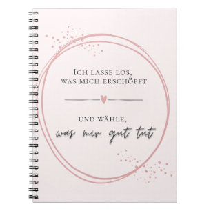 Gentle Letting Go Affirmation Notebook